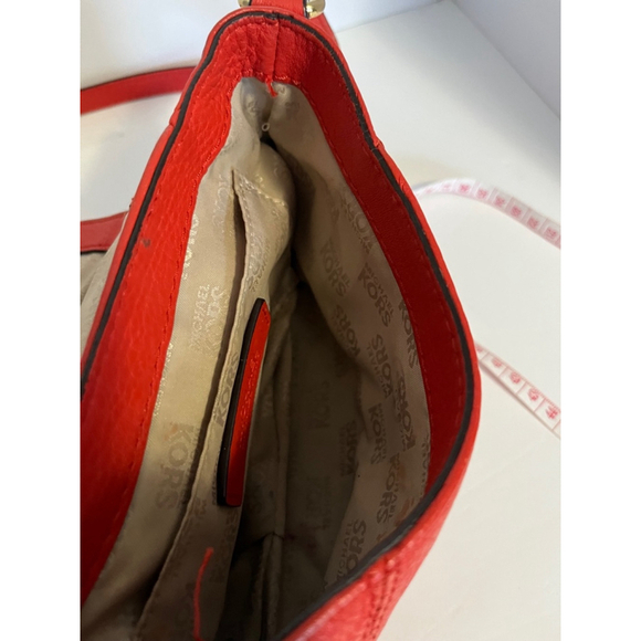 MICHAEL KORS Crossbody Bag Small Red Purse - Picture 8 of 10
